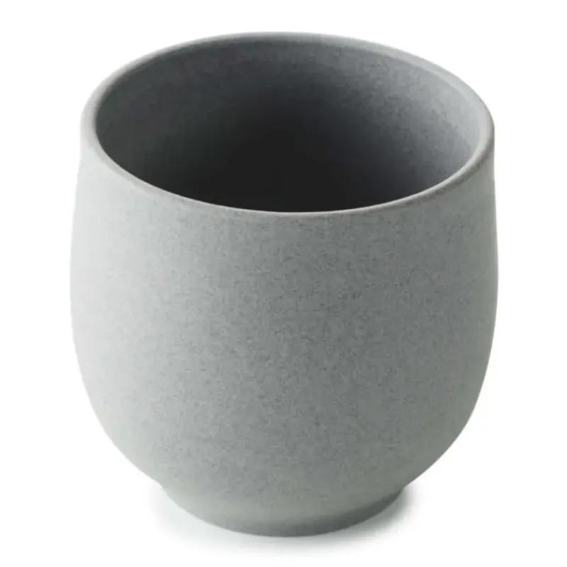 Vaisselle*REVOL Tasse en Céramique Gris Recyclay 8 cl No.W