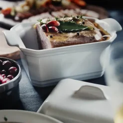 Terrines*EMILE HENRY Terrine à Foie Gras avec Presse 1,2 L Farine