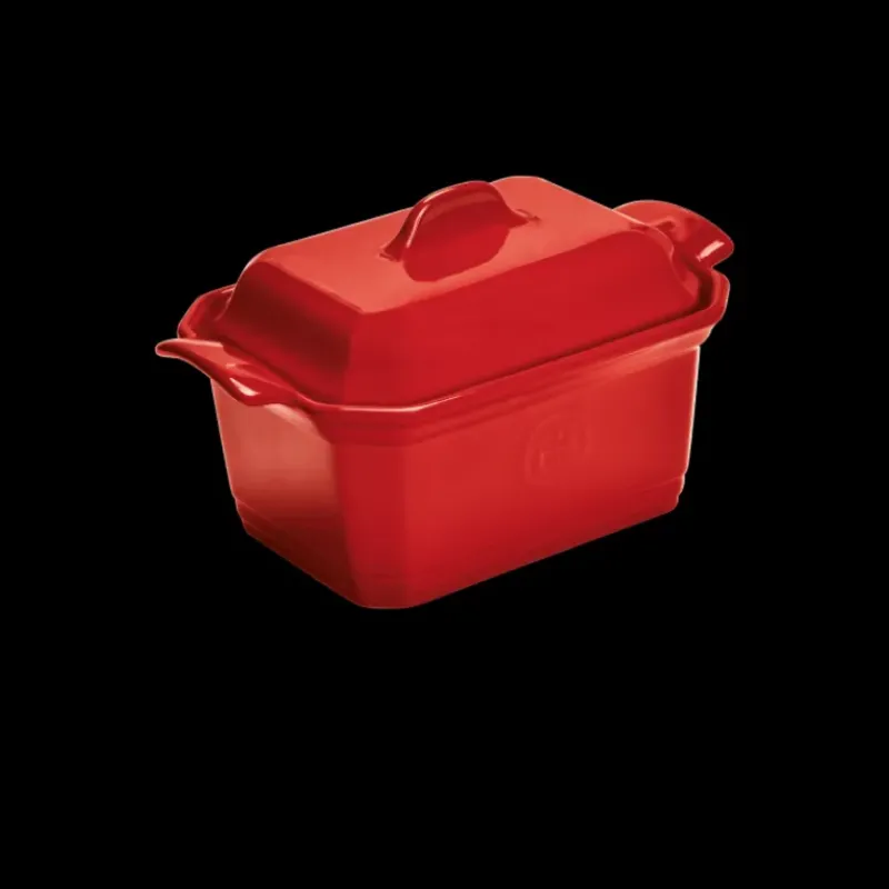 Terrines*EMILE HENRY Terrine à Foie Gras avec Presse 1,2 L Grand Cru