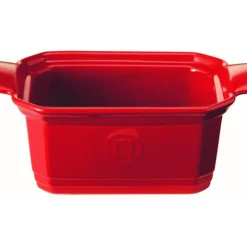 Terrines*EMILE HENRY Terrine à foie gras avec presse 0,6L - Couleur Grand Cru