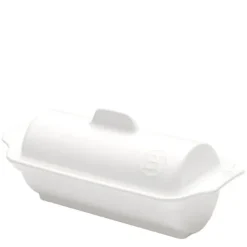 Terrines*EMILE HENRY Terrine à foie gras façon médaillon 0,5L - Couleur Farine