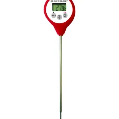 Thermomètre De Cuisine*ALLA FRANCE Thermomètre Digital étanche à sonde HACCP rouge -50°C à +200°C