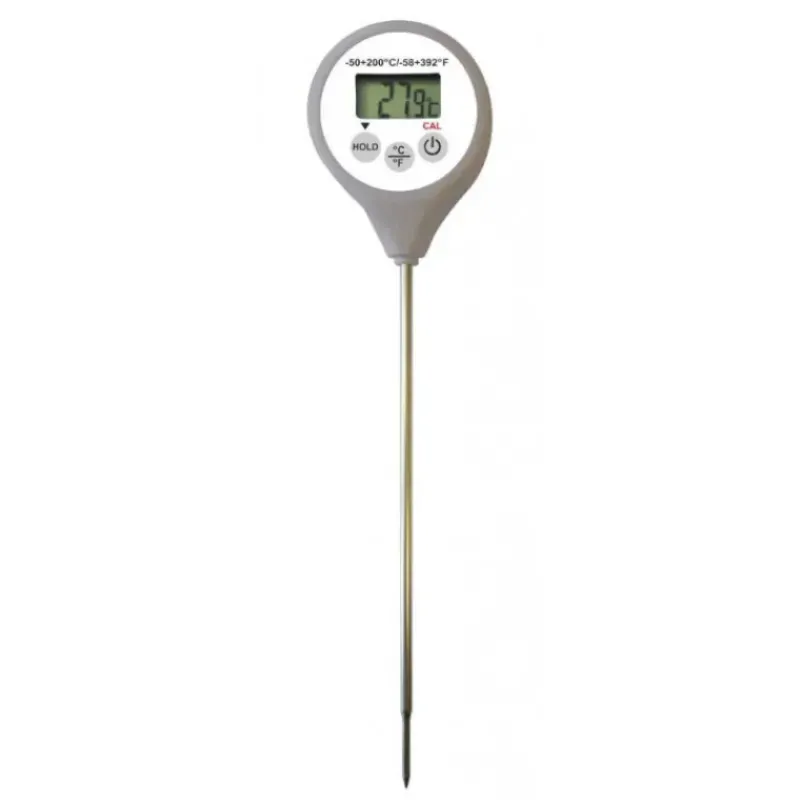 Thermomètre De Cuisine*ALLA FRANCE Thermomètre Digital étanche à sonde HACCP gris -50°C à +200°C