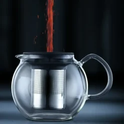 Théière*BODUM Théière avec Filtre Inox 1.5L ASSAM