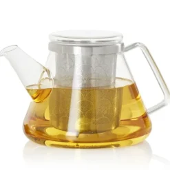 Théière*ADHOC Théière en Verre avec Filtre Inox 1 L