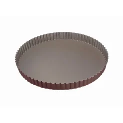 Plat De Cuisson|Moule Anti-adhésif*GOBEL Tourtière Cannelée Anti-adhésif 26 cm x H 2,5 cm