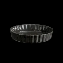 Plat De Cuisson|Moules À Gâteaux*EMILE HENRY Tourtière Haute en Céramique Ø 24 cm Fusain