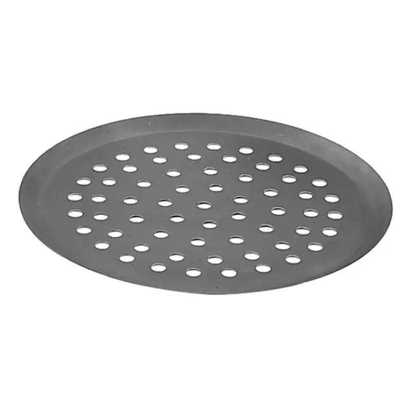 Moules À Gâteaux*DE BUYER Tourtière Perforée Tôle Bleue Ø 24 cm