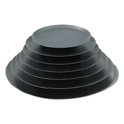 Moules À Gâteaux*DE BUYER Tourtière Ronde Ø 36 cm Tôle Bleuie