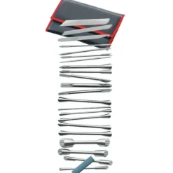 Décoration Et Sculpture Fruits Et Légumes*TELLIER Trousse 22 Outils + Pierre à Affuter