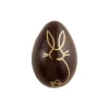 Décoration Comestible*FLORENSUC Œuf de Pâques Silhouette Lapin 26x37 mm (x32)