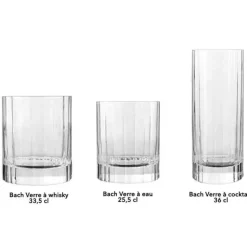 Verres*LUIGI BORMIOLI Verre Cocktail 36 cl (x6) BACH