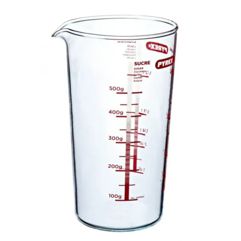 Verre Doseur*PYREX Verre Doseur en Verre 0,5 L Classic