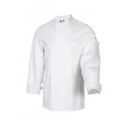 Veste De Cuisine*ROBUR Veste de Cuisine Mixte Blanche TAMISE T.2