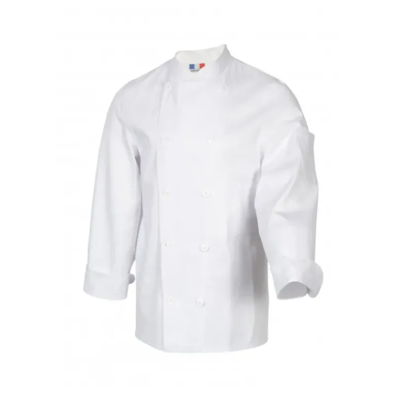 Veste De Cuisine*ROBUR Veste de Cuisine Mixte Blanche TAMISE T.8