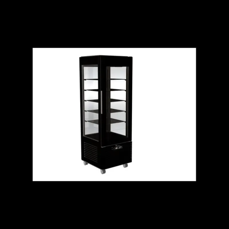 Buffet Self Service*PV LABO CONCEPT Vitrine Réfrigérée Verticale Bi Température 350 L Noire